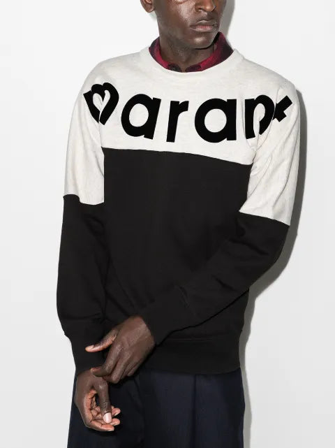 MARANT Howley two-tone sweatshirt