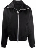 AMIRI zip-up satin track jacket