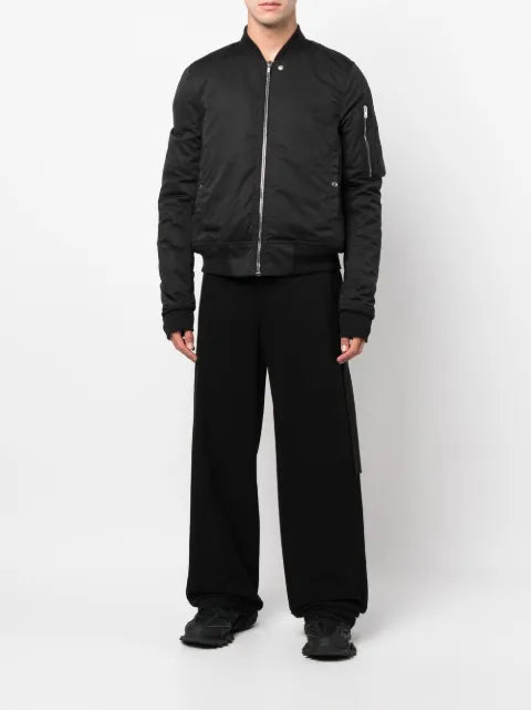 Rick Owens DRKSHDW stud-detail zipped bomber jacket