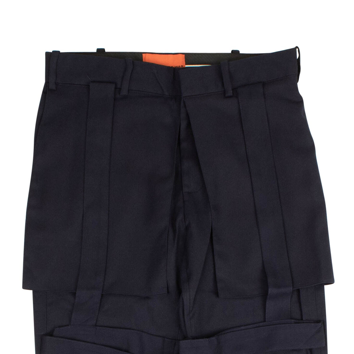 Navy Blue Retroversion Trousers