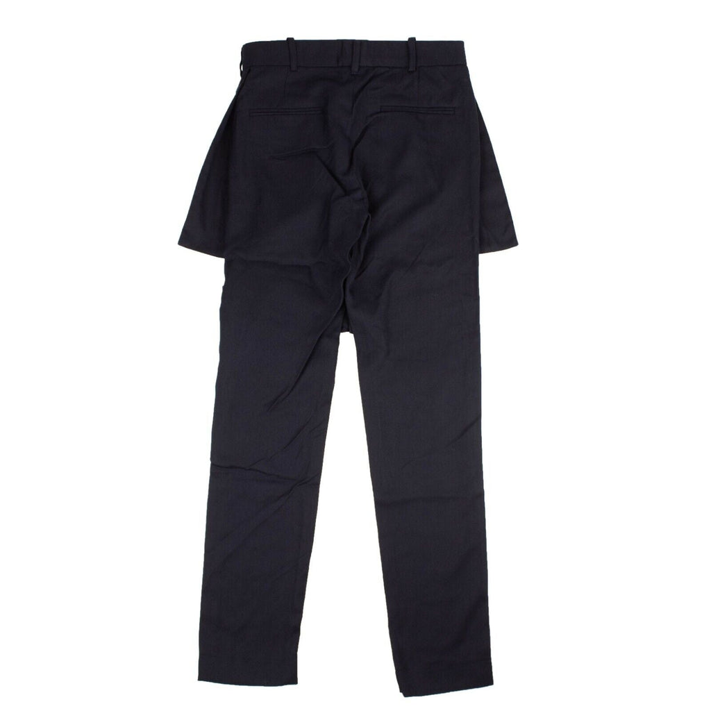 Navy Blue Retroversion Trousers