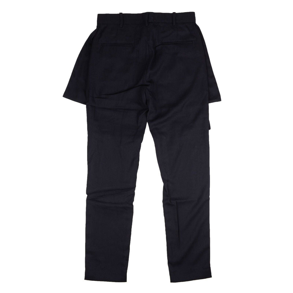 Navy Blue Retroversion Trousers