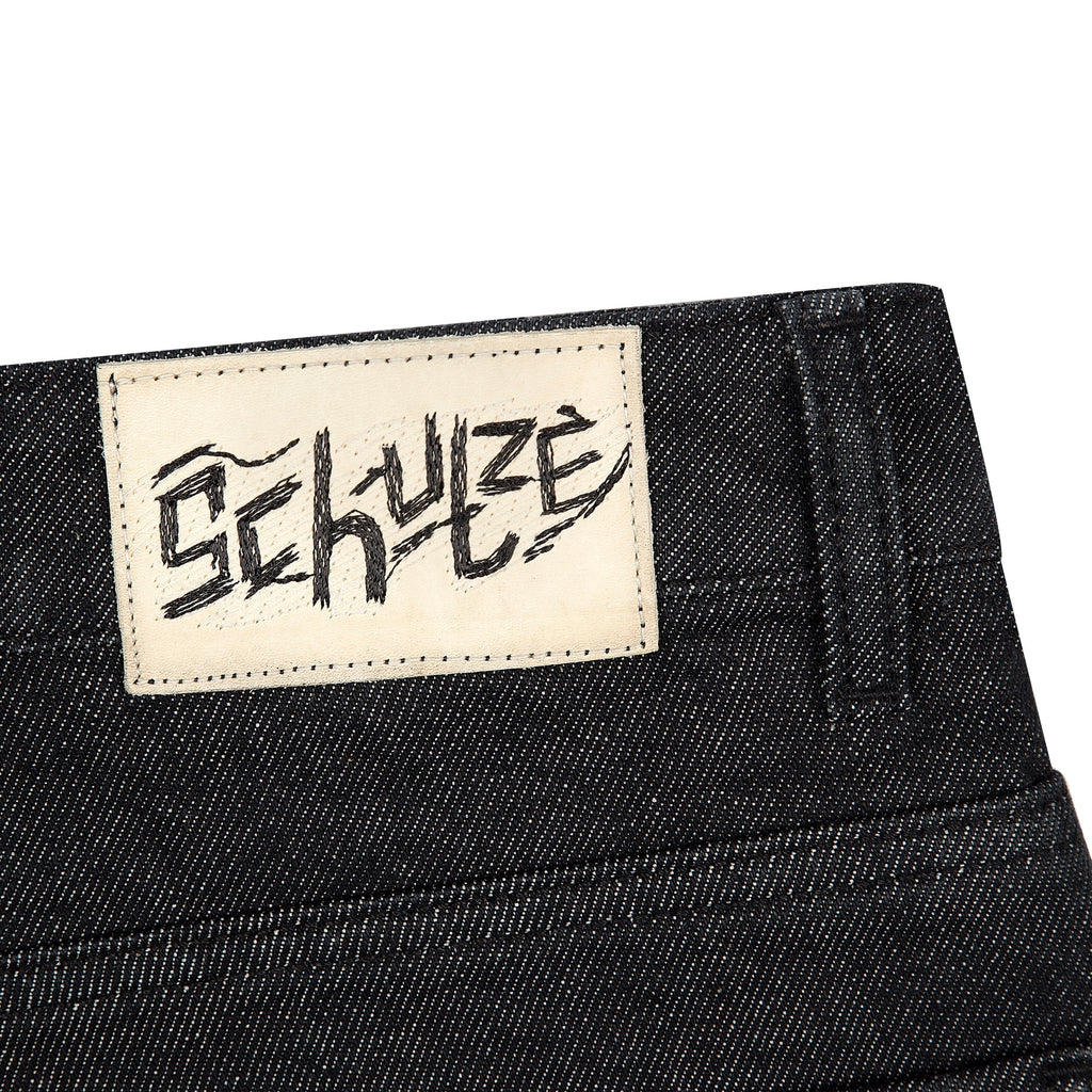 "koi fish v2" Jorts raw black
