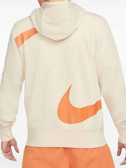 Nike Swoosh-print hoodie