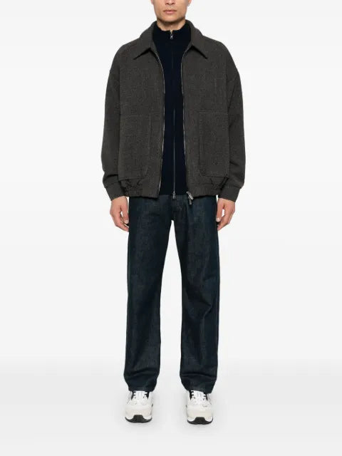 Ballantyne zip-up cardigan