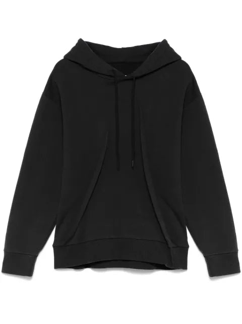 MM6 Maison Margiela pleat-detailed hoodie