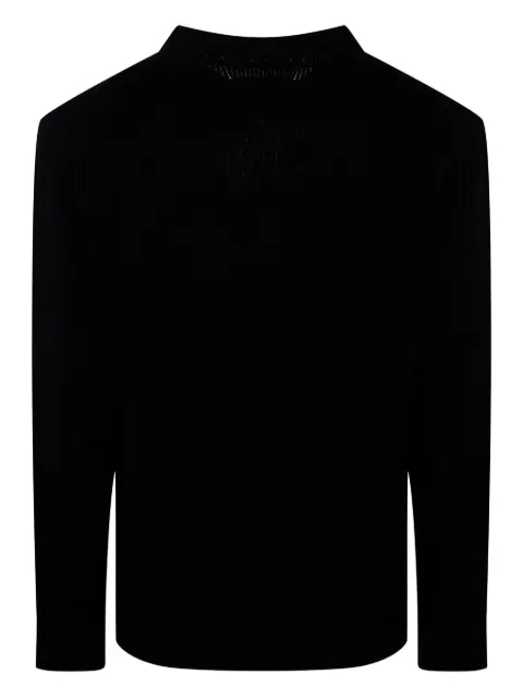AMIRI Hollywood logo-embroidered knit sweater