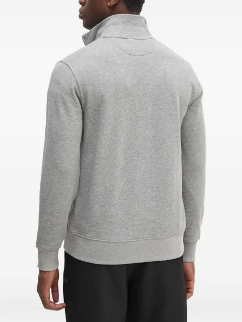 Gant Shield high-neck zip-up sweater