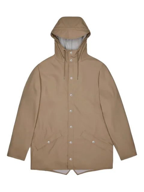 Rains drawstring hooded coat