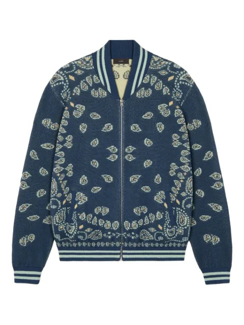 Alanui jacquard bomber jacket