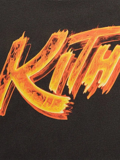KITH flame graphic sweatshirt