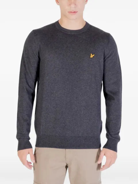 Lyle & Scott logo-patch sweater