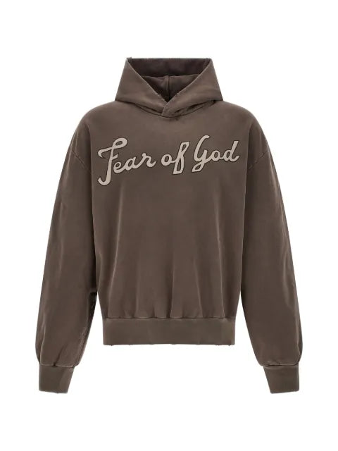 Fear Of God graphic-print raglan-sleeve hoodie
