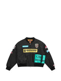 GODSPEED multi-patch bomber jacket