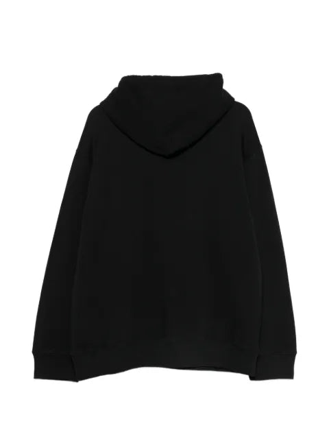Maison Margiela logo-patch pouch-pocket hoodie