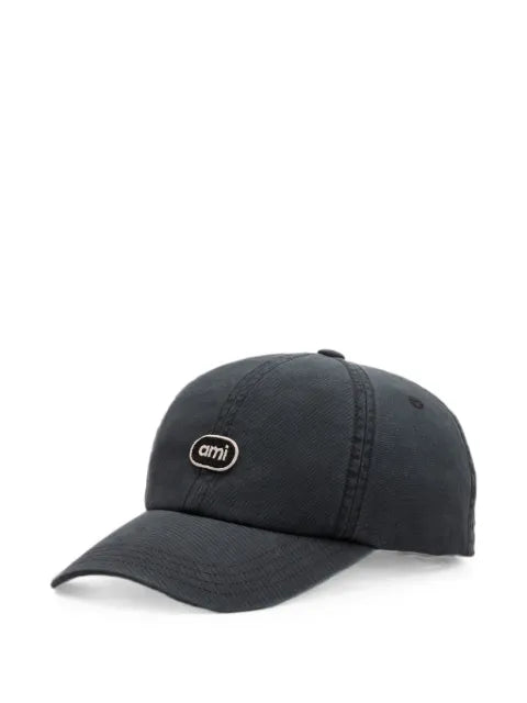 AMI Paris cotton cap with Ami-patch
