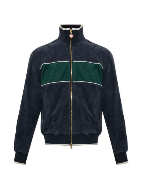Casablanca suede track jacket