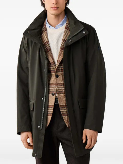 Hackett London Richmond quilted-lining jacket