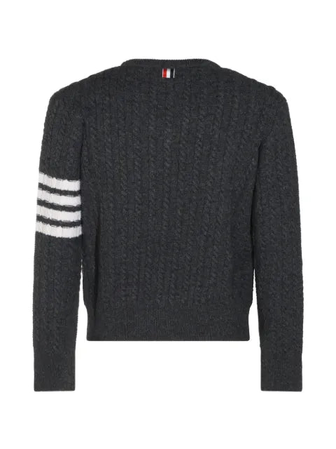 Thom Browne anchor cable-knit sweater