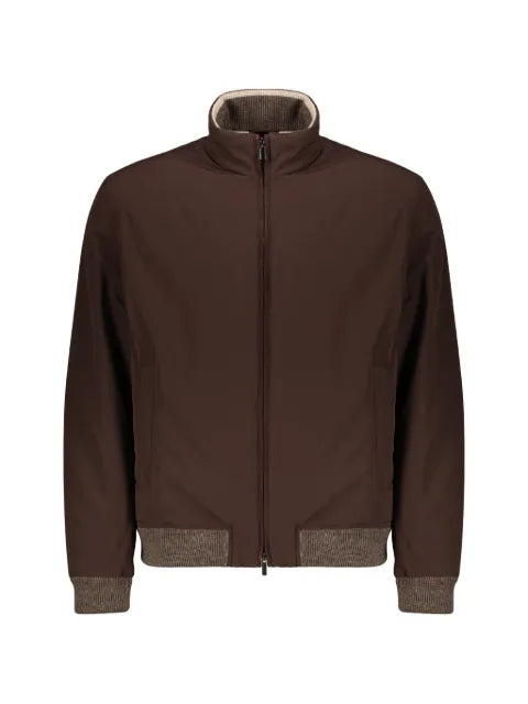 Paul & Shark zip-up high-neck bomber jacket