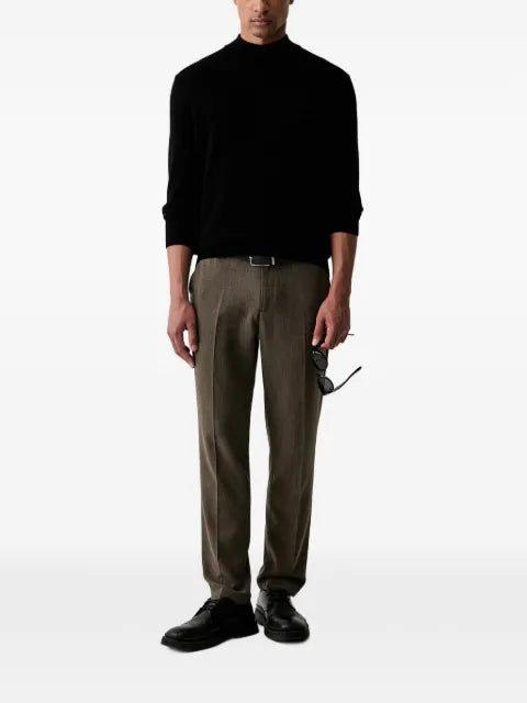 Marc O'Polo logo-embroidered high-neck sweater