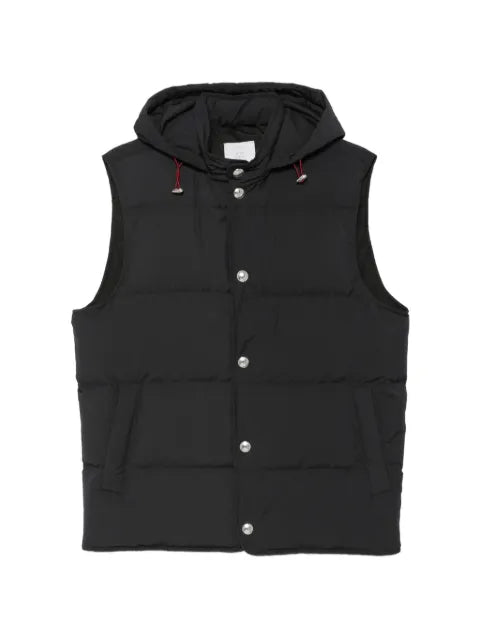Eleventy hooded quilted gilet