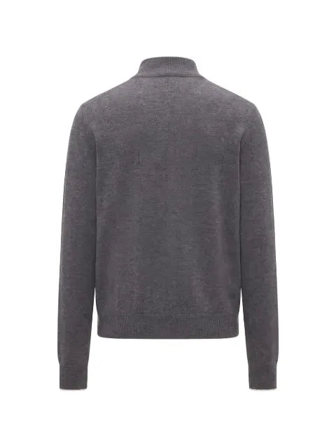 Peserico zip-up knitted cardigan