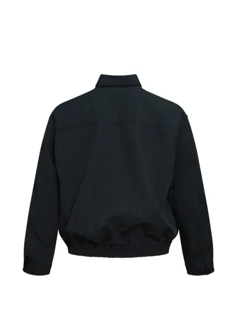 Comme des Garçons Homme herringbone zip-up jacket