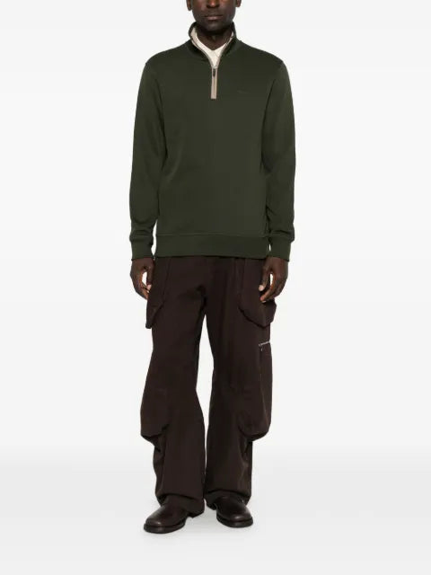Gant Sacker rib half-zip sweater