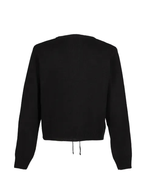AV Vattev Viper lace-up cardigan