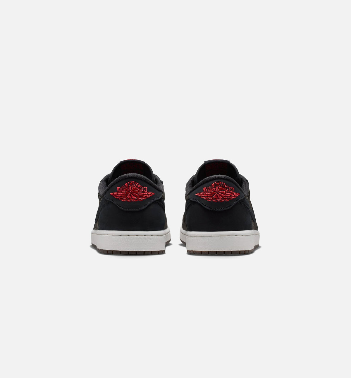 Air Jordan 1 Retro Low OG Laser Men's Sneakers - Black/Varsity Red/Summit White