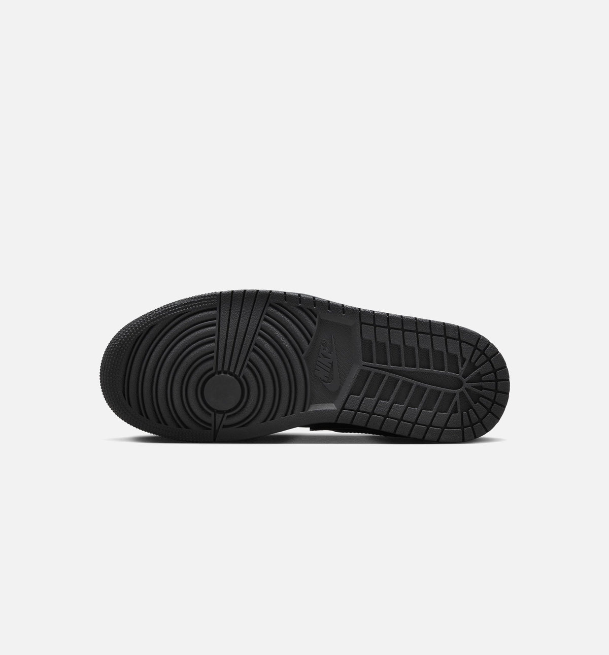 Air Jordan 1 Low Patent Elephant – Women's Lifestyle Shoe in Black/White/Metallic Silver