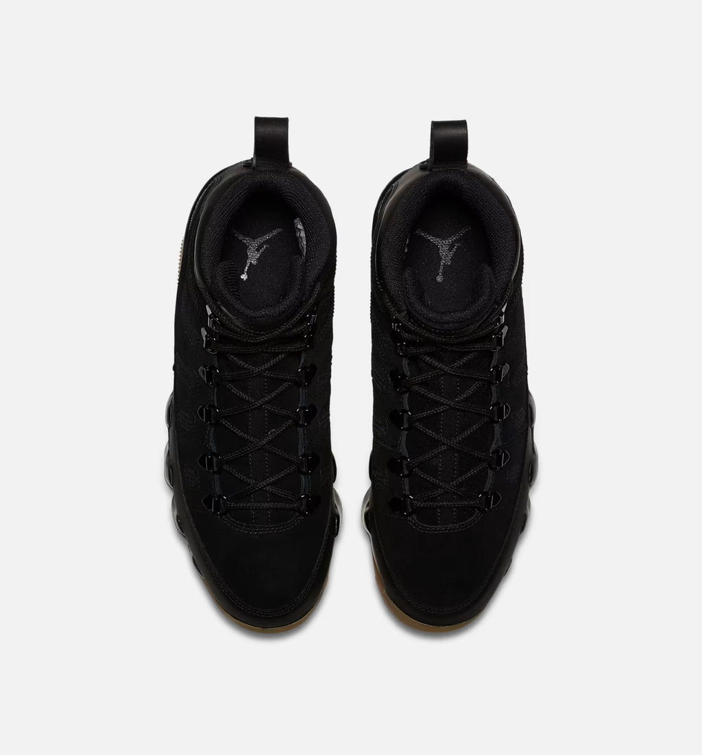 Air Jordan 9 Retro Men's Casual Boots - Black/Gum/Light Brown