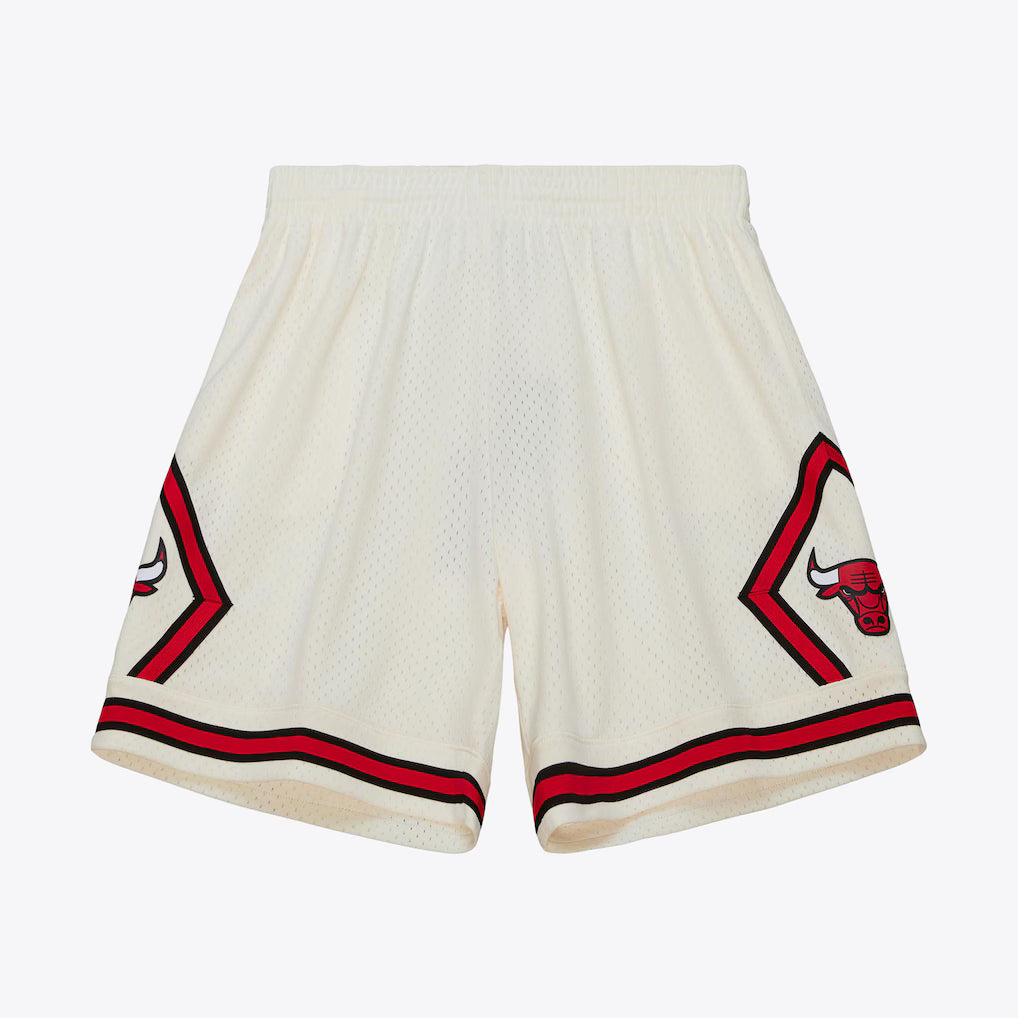 M&N Chicago Bulls '97 NBA Cream Swingman Short