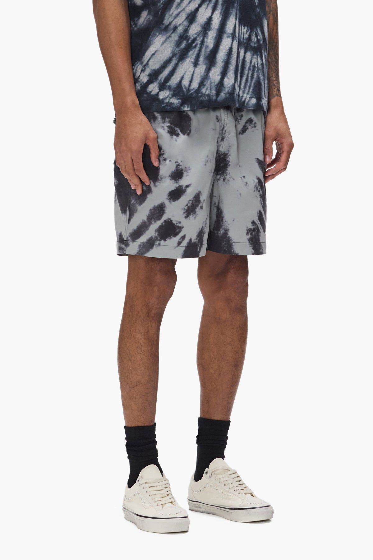 Wordmark Tie Dye All Around Short