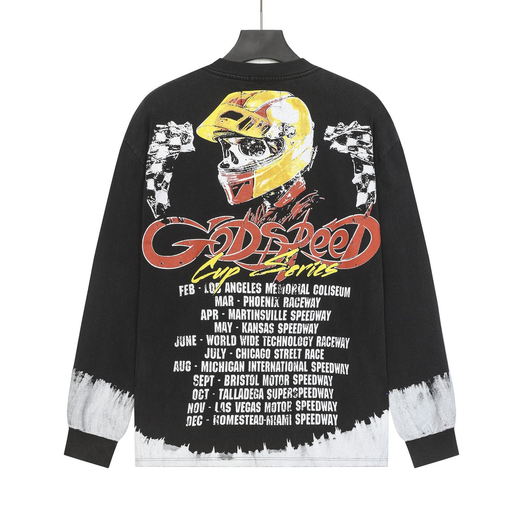 Godspeed Cup Series Racing Graphic Long-Sleeve T-Shirt