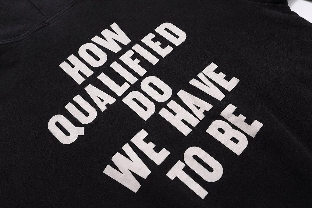 Fear of God FU Graphic Black Hoodie
