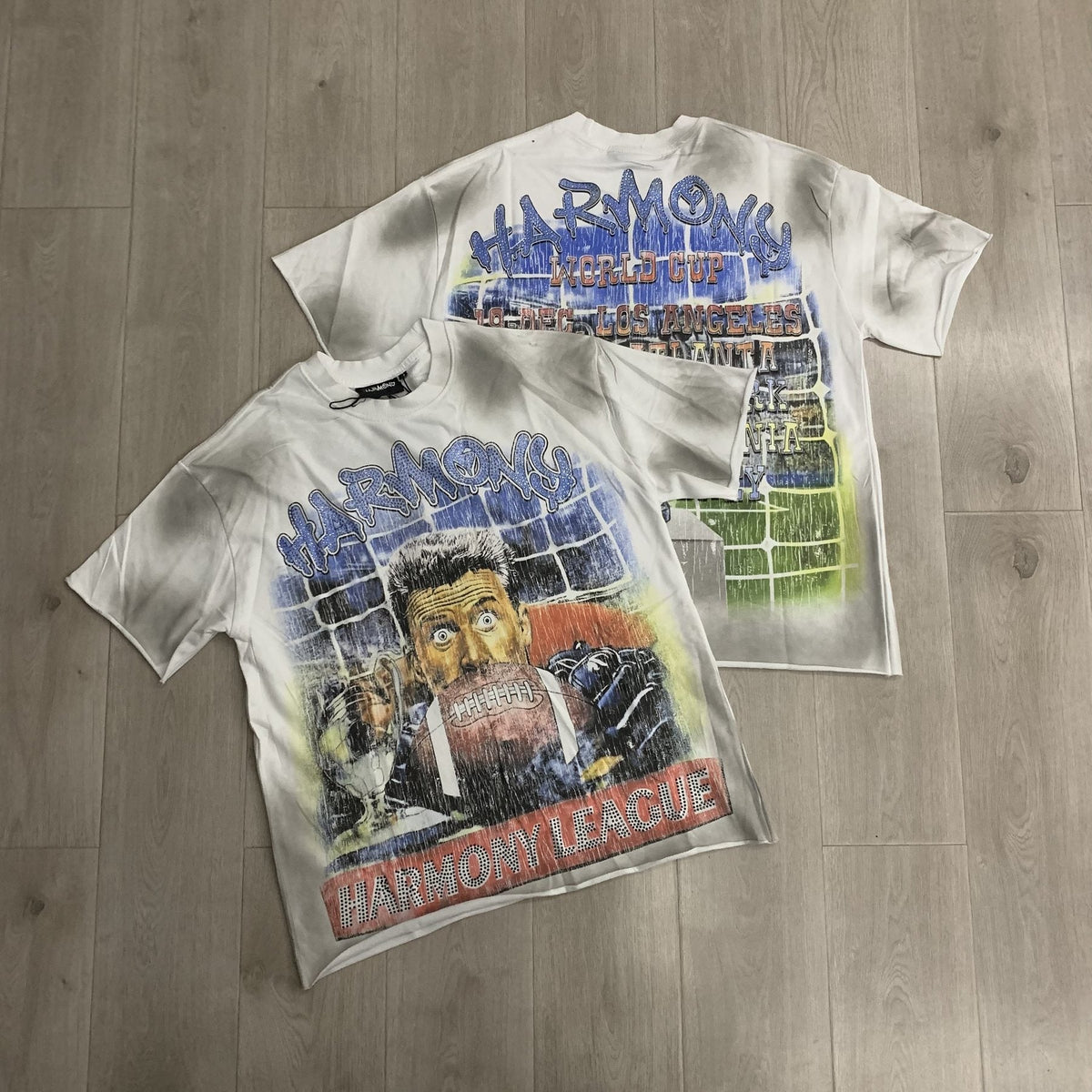 HARMONY Soccer Cup Schedule Graphic Short-Sleeve T-Shirt