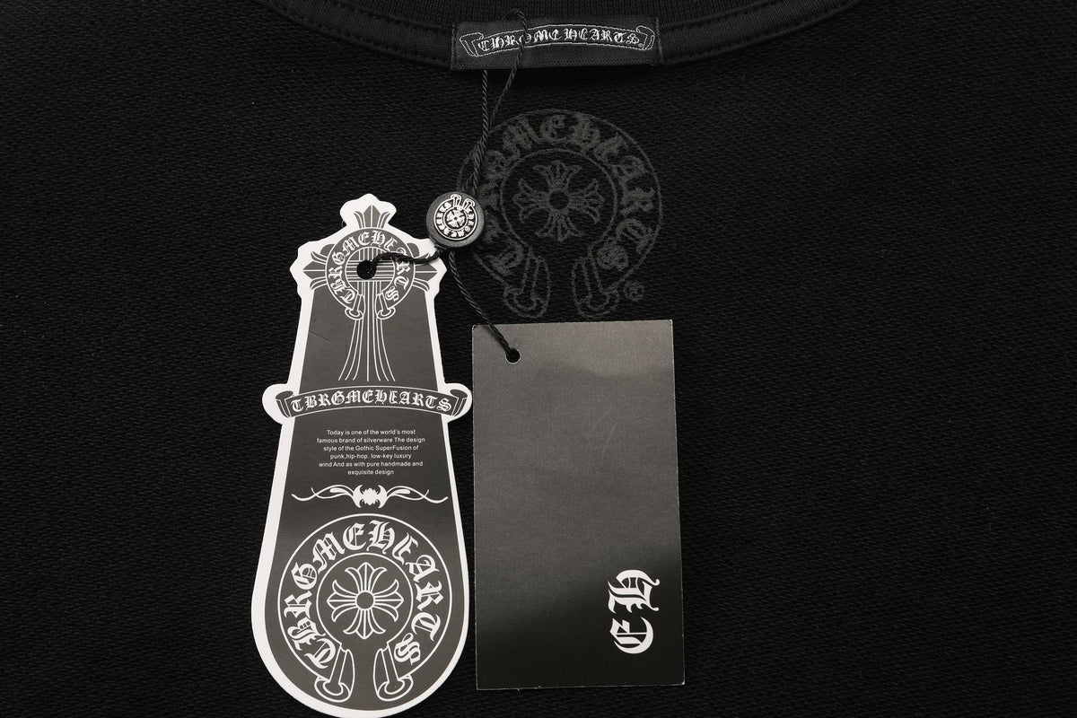 Chrome Hearts Sanskrit Letter Cross Graphic Sweatshirt