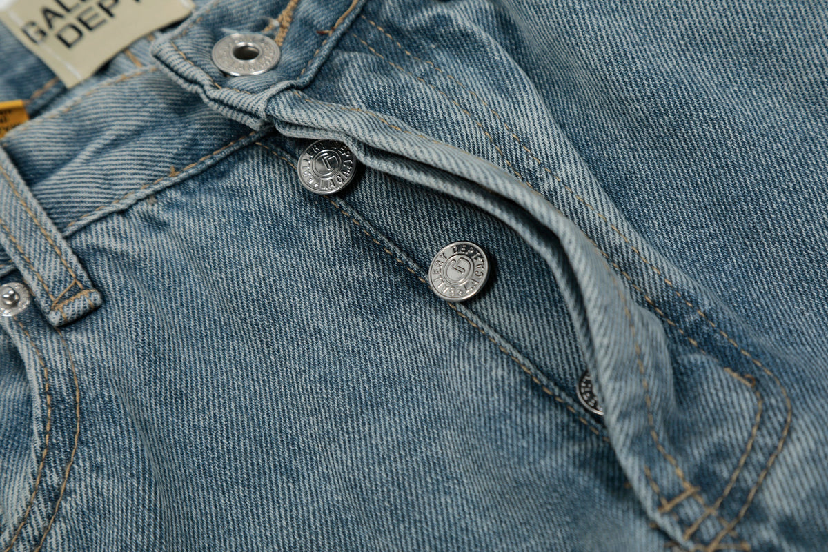 Chrome Hearts Gallery Dept Cross Patch Flare Denim Jeans 8146