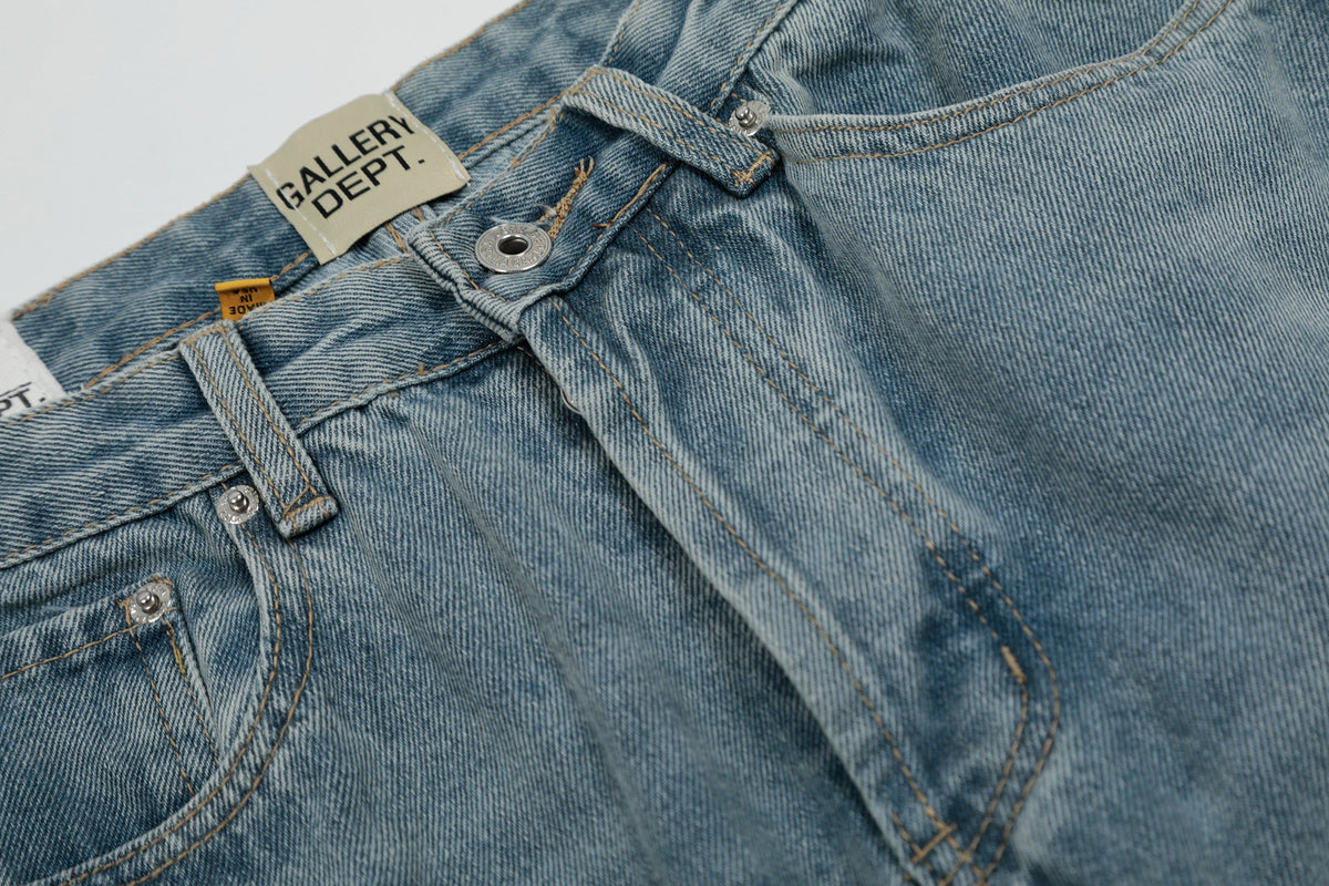 Chrome Hearts Gallery Dept Cross Patch Flare Denim Jeans 8146