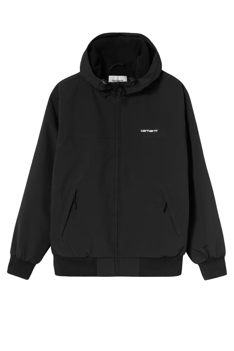 CARHARTT WIP HOODED SAIL JACKET Black / White