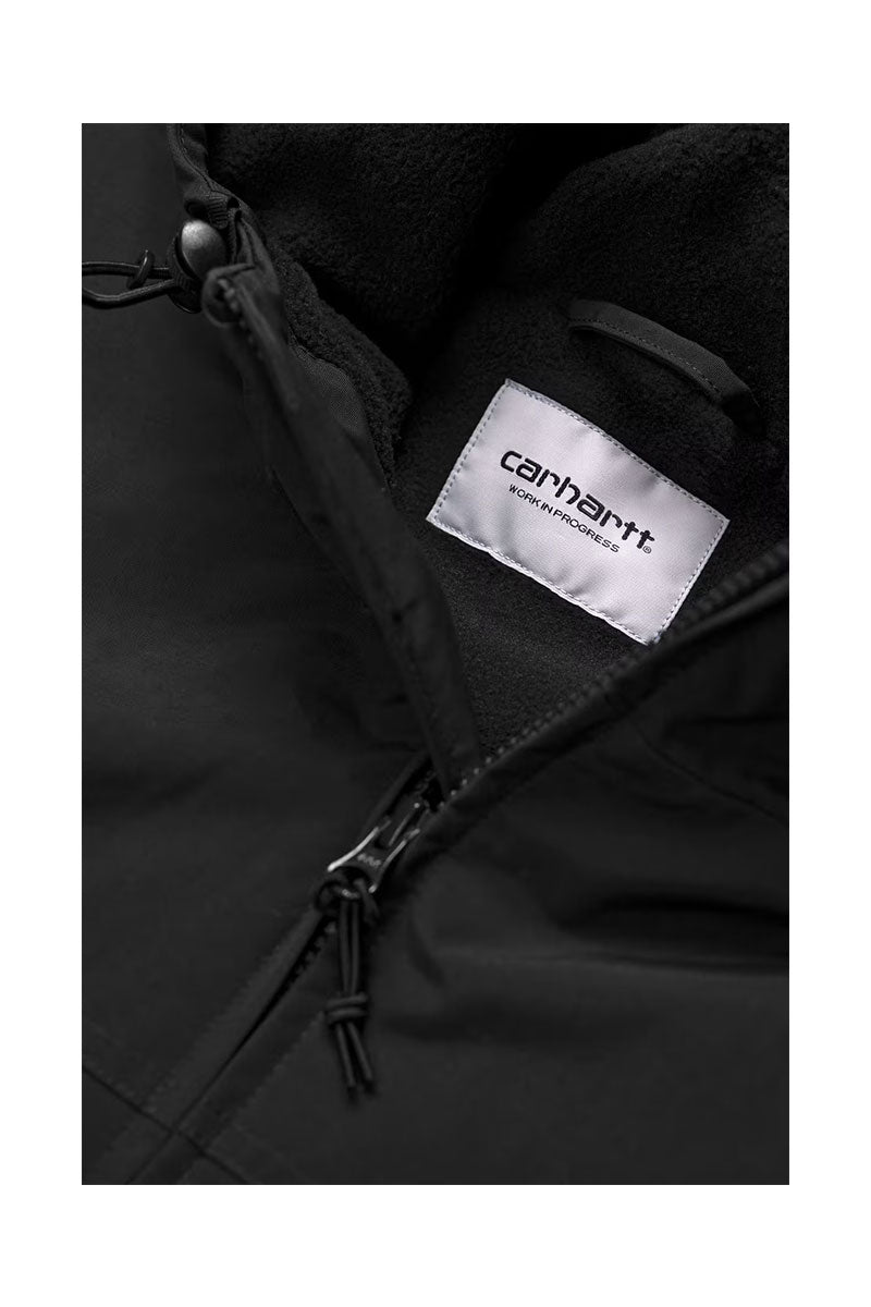 CARHARTT WIP HOODED SAIL JACKET Black / White