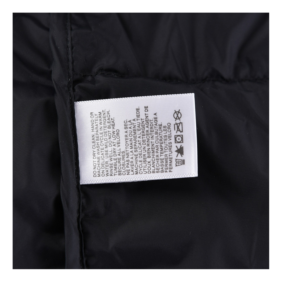 The North Face Contrast-Panel Stand-Collar Puffer Jacket | Bold Two-Tone Winter Style