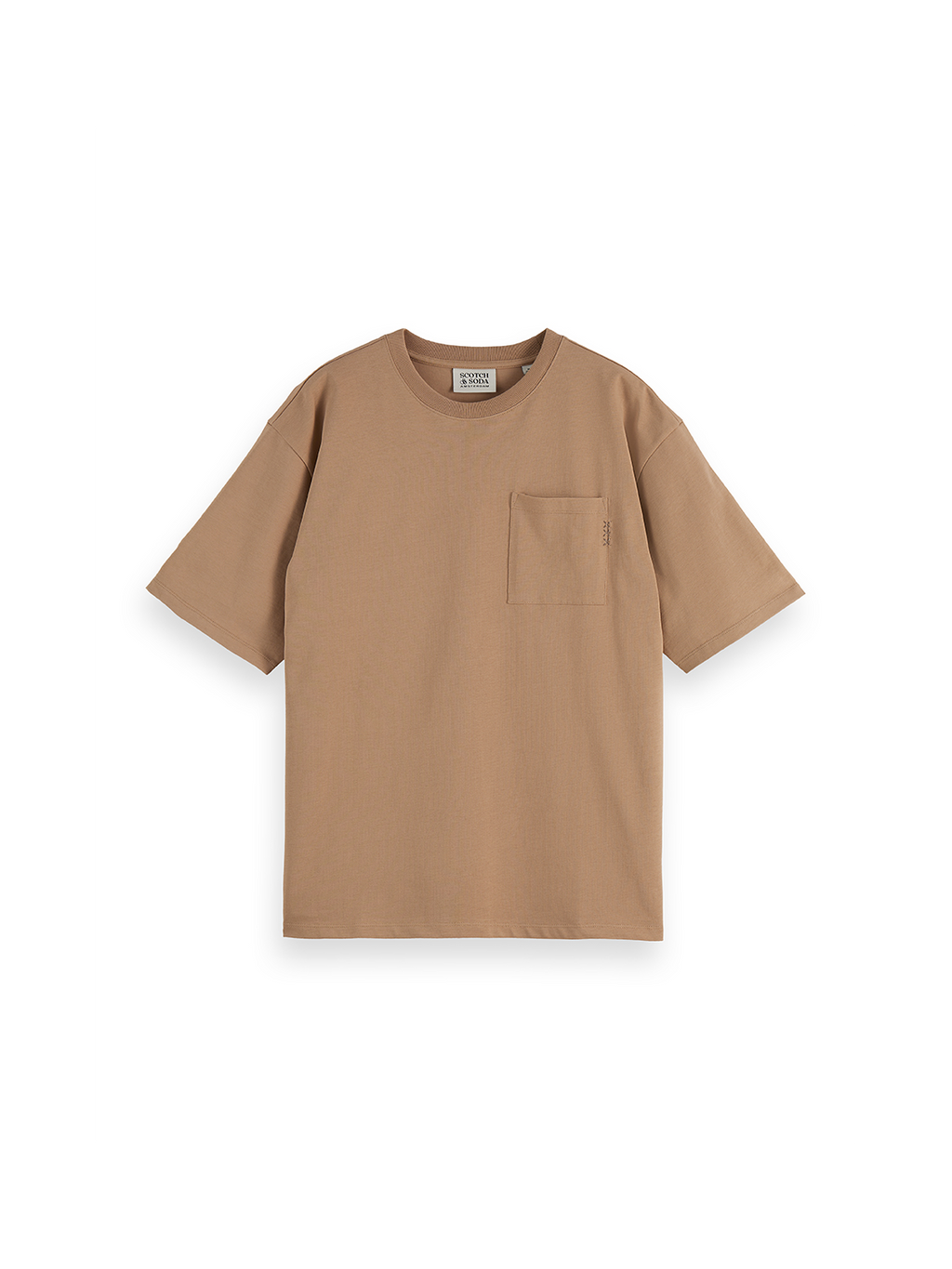S&S 3 Crosses Chest Pocket Loose-Fit Tee