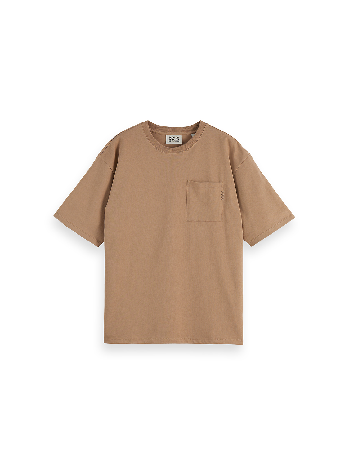 S&S 3 Crosses Chest Pocket Loose-Fit Tee