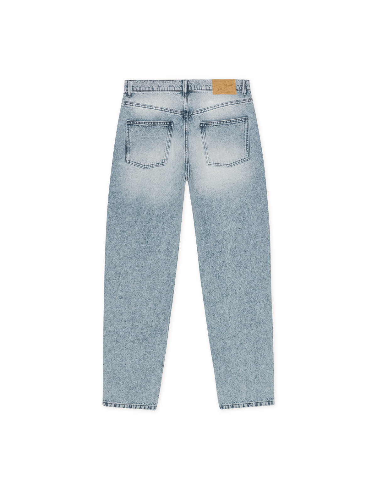 Les Deux Ryder Bleached Denim Jean