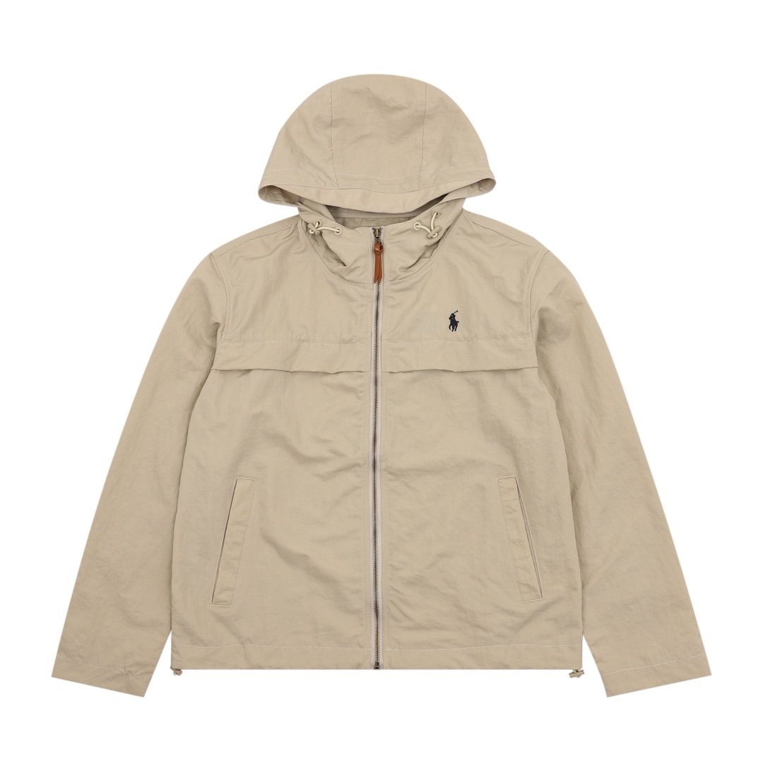 Ralph Lauren Embroidered Horse Logo Hooded Jacket