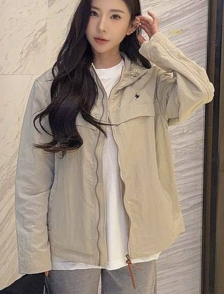 Ralph Lauren Embroidered Horse Logo Hooded Jacket