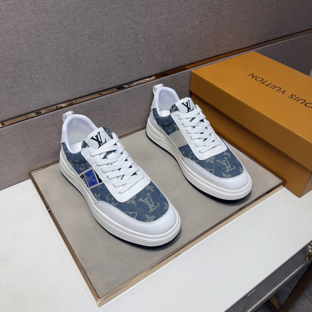 Louis Vuitton Patterned Low-Top Sneakers